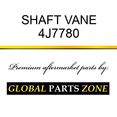 SHAFT, VANE 4J7780