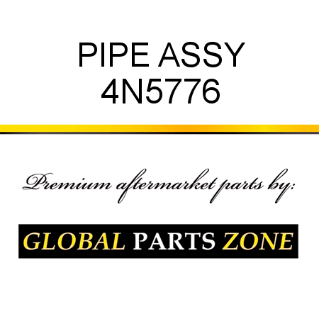 PIPE ASSY 4N5776