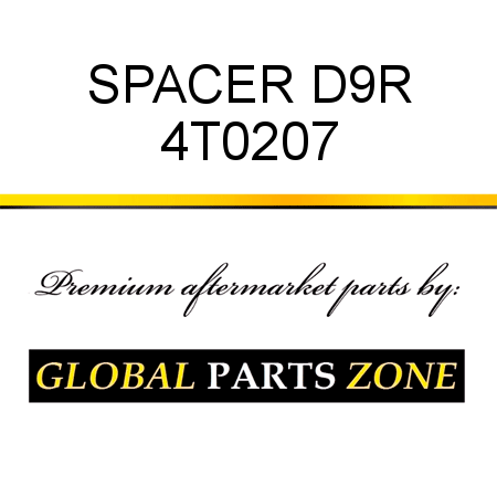 SPACER, D9R 4T0207