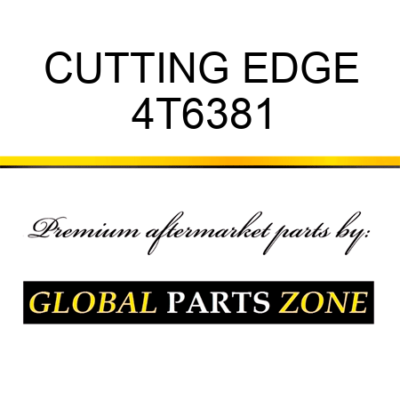 CUTTING EDGE 4T6381