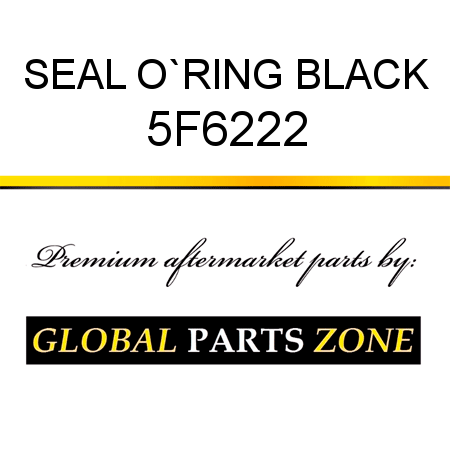 SEAL, O`RING BLACK 5F6222
