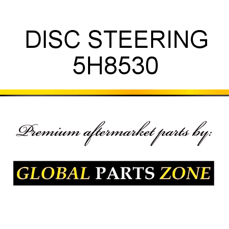 DISC, STEERING 5H8530