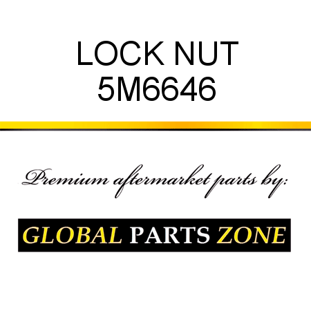 LOCK, NUT 5M6646