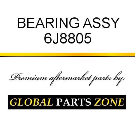 BEARING ASSY 6J8805