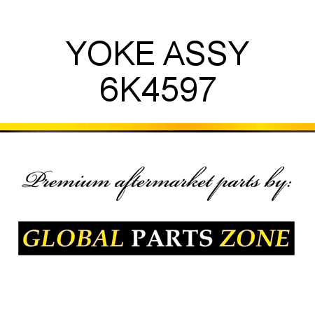 YOKE ASSY 6K4597