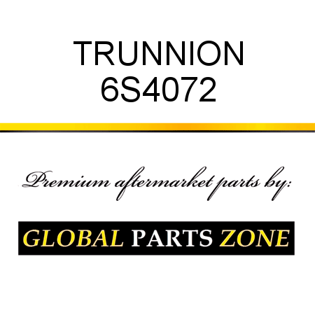 TRUNNION 6S4072