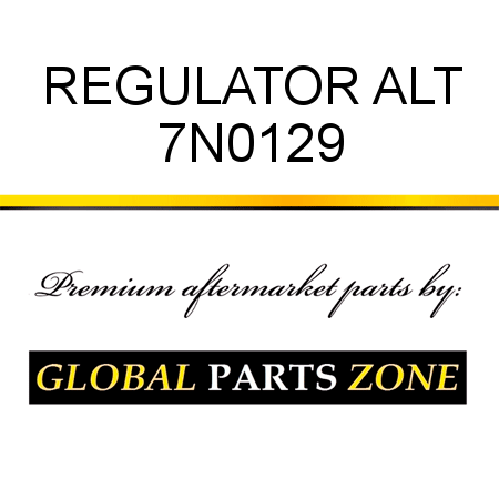 REGULATOR, ALT 7N0129