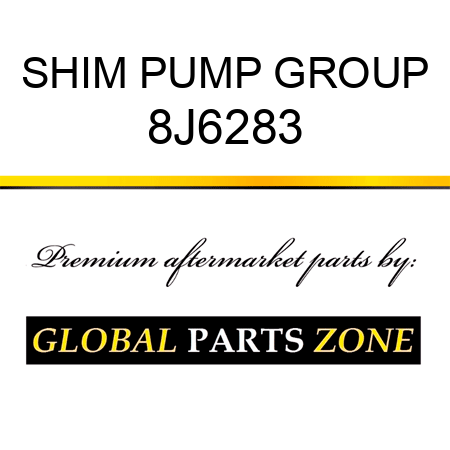 SHIM, PUMP GROUP 8J6283