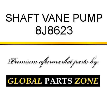 SHAFT, VANE PUMP 8J8623