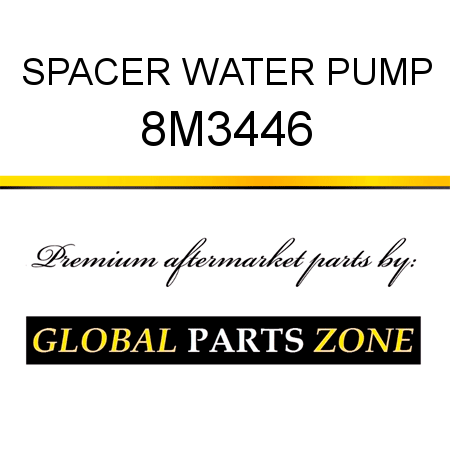 SPACER, WATER PUMP 8M3446