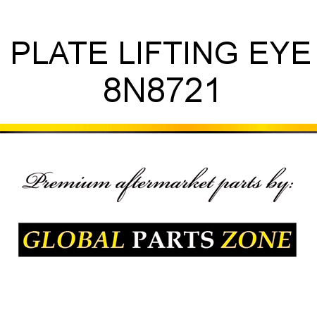 PLATE, LIFTING EYE 8N8721