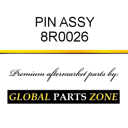 PIN ASSY 8R0026