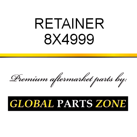 RETAINER 8X4999