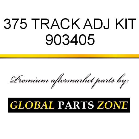 375 TRACK ADJ KIT 903405