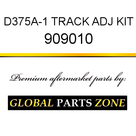 D375A-1 TRACK ADJ KIT 909010