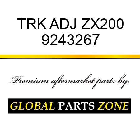 TRK ADJ ZX200 9243267