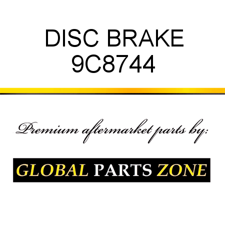 DISC, BRAKE 9C8744