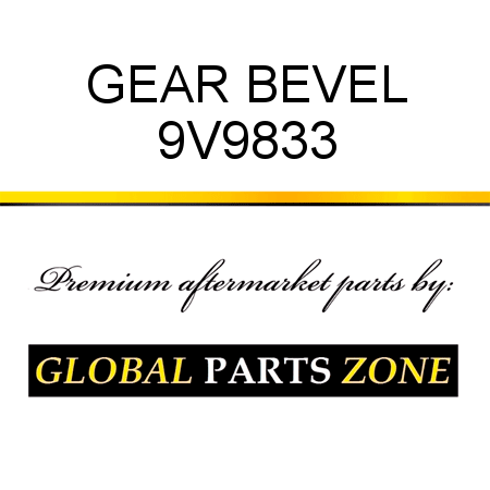 GEAR, BEVEL 9V9833