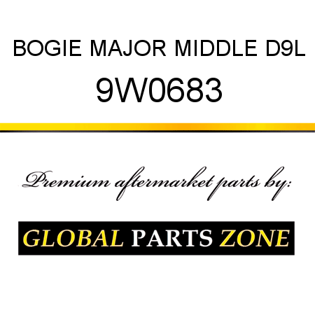 BOGIE MAJOR, MIDDLE D9L 9W0683