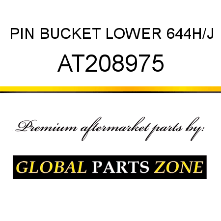 PIN, BUCKET LOWER 644H/J AT208975