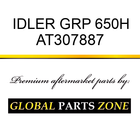 IDLER GRP 650H AT307887