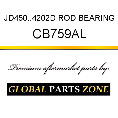 JD450..4202D ROD BEARING CB759AL