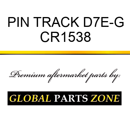 PIN TRACK D7E-G CR1538