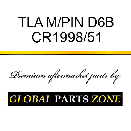 TLA M/PIN D6B CR1998/51
