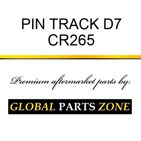 PIN TRACK D7 CR265