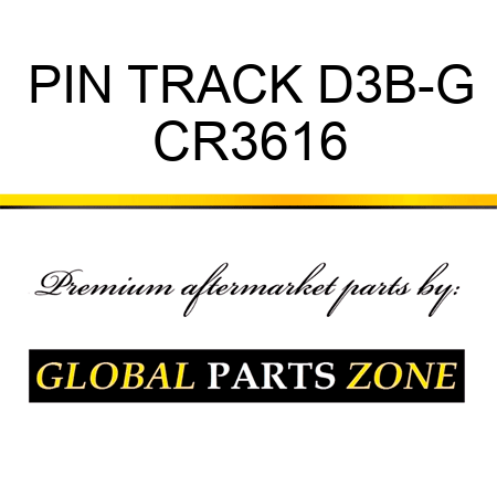 PIN TRACK D3B-G CR3616