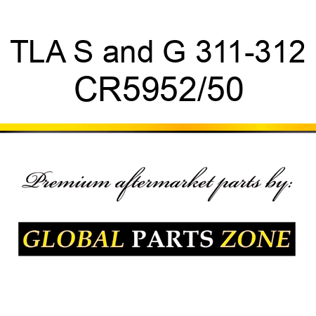 TLA S&G 311-312 CR5952/50