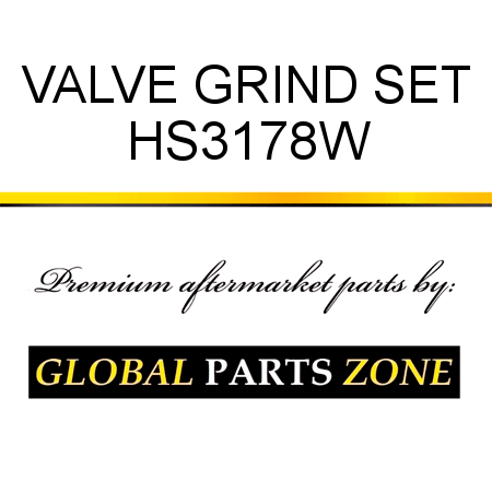 VALVE GRIND SET HS3178W
