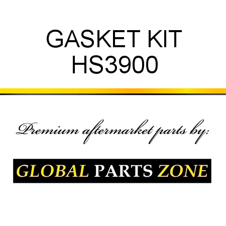 GASKET KIT HS3900