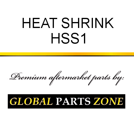 HEAT SHRINK HSS1