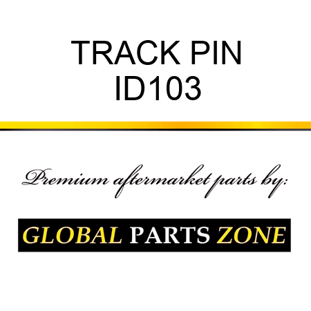 TRACK PIN ID103