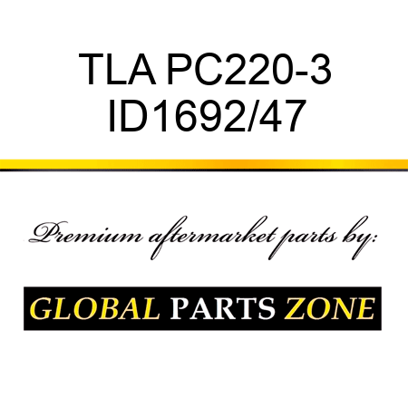 TLA PC220-3 ID1692/47