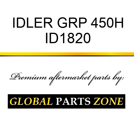 IDLER GRP 450H ID1820