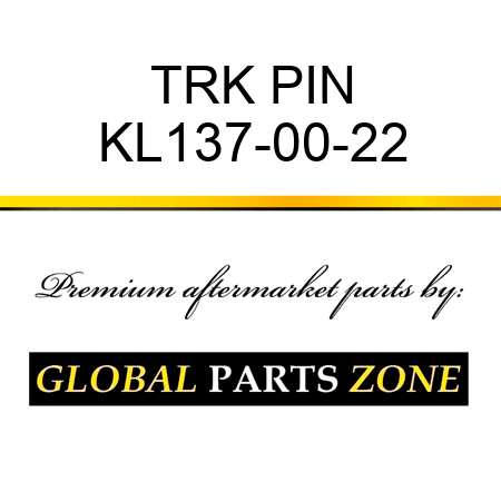 TRK PIN KL137-00-22