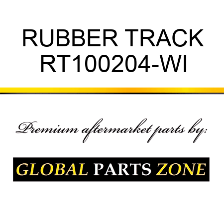 RUBBER TRACK RT100204-WI