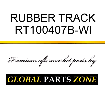 RUBBER TRACK RT100407B-WI