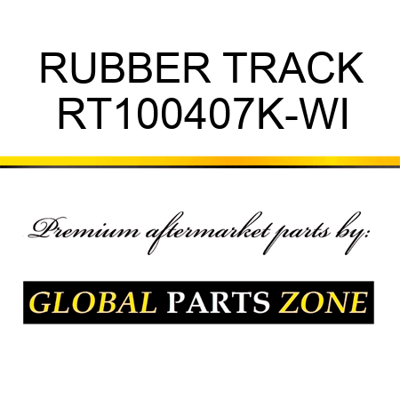 RUBBER TRACK RT100407K-WI