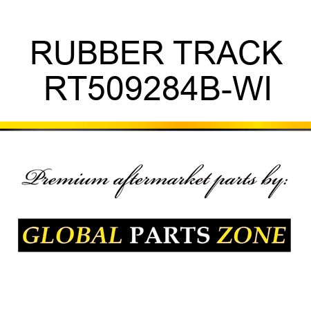 RUBBER TRACK RT509284B-WI