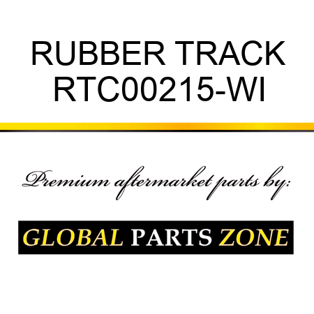 RUBBER TRACK RTC00215-WI