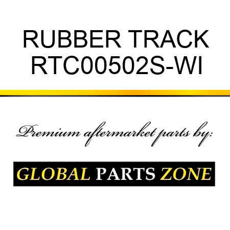RUBBER TRACK RTC00502S-WI