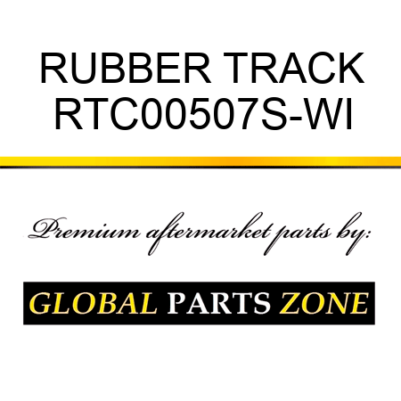 RUBBER TRACK RTC00507S-WI