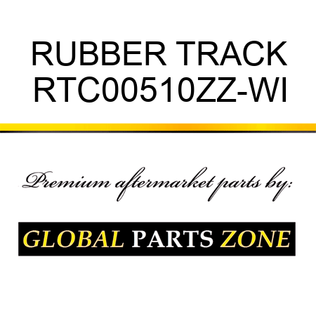 RUBBER TRACK RTC00510ZZ-WI