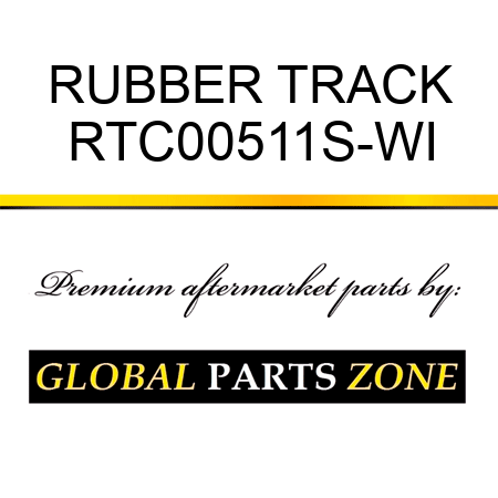 RUBBER TRACK RTC00511S-WI