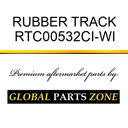 RUBBER TRACK RTC00532CI-WI
