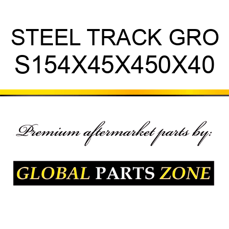 STEEL TRACK GRO S154X45X450X40