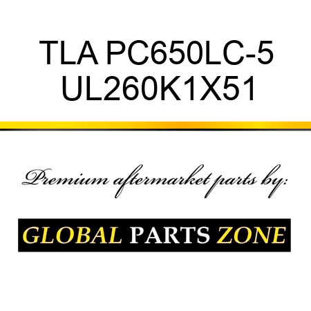 TLA PC650LC-5 UL260K1X51